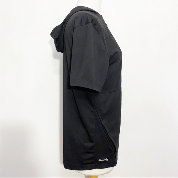 RUSSELL Training fit Dri-Power 360 zip pocket hood mesh lined kangaroo pocket S - Picture 5 of 9